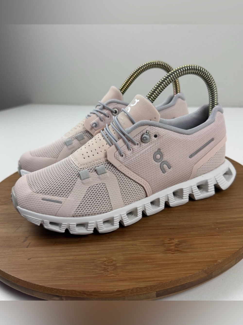 On Running Cloud 5 Women's Sneakers in Blush Pink - Picture 3 of 10